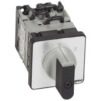 Legrand Переключатель на 2 направления с положением ''0'', 45° PR 12 3П 6 контактов крепление на дверце