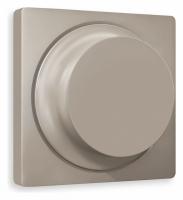 Лицевая панель ALFA (Серо-бежевый матовый) для светорегулятора универсального QUANT AP3655