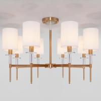 Классическая потолочная люстра 60132/8 латунь Eurosvet Brielle Классическая потолочная люстра 60132/8 латунь Eurosvet Brielle