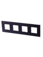 ABB NIE Zenit Венге Рамка 4-я 2+2+2+2 мод