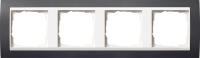 Gira Event Антрацит/Бел.глянц. Рамка 4-ая