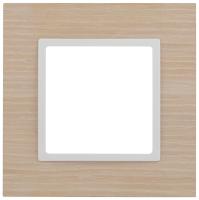 ЭРА 14-5301-01 Elegance Белен.дуб/белый Дерево Рамка 1-ая