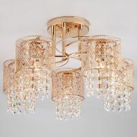 Потолочный светильник 30137/5 золото Eurosvet Bonnie