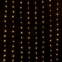 Гирлянда занавес 'Роса' теплый белый 2*3м IP20 200-004 теплый белый Eurosvet Роса