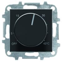 ABB SKY Чёрный бархат Накладка для терморегулятора 8140.9