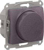 SE Glossa Сиреневый туман Светорегулятор (диммер) повор-нажим, LED, RC, 400Вт, мех.