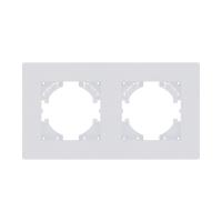 Рамка 2-постовая, белый матовый Kollinger Aspekt AT2WM