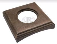 BIRONI Шедель Бук Винтаж Рамка 1-ая на бревно 280мм (скрытый монтаж)