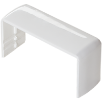 SPL Накладка на стык для мини-плинтусов 40х20 белый (033606 - SPL - 040006S)