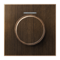 JUNG Накладка роторного механизма со световодом, латунь Antik