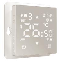 Умный сенсорный терморегулятор  для теплого пола дымчатый W1151217