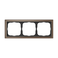 Systeme Electric ArtGallery Pure Органическое стекло Мокко Рамка 3-ая