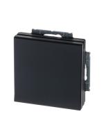 ABB BJE Solo/Future Черный бархат Розетка с/з с крышкой