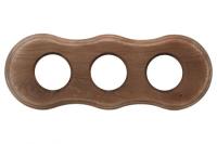 BIRONI Шедель Бук Винтаж Рамка 3-ая Форма восьмерка (скрытый монтаж)