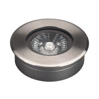 Arlight Светильник ART-GROUND-SLIM-R130-9W Warm3000 (SL, 30 deg, 24V) (IP67 Металл, 3 года)