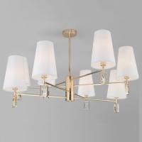 Потолочная люстра с абажурами 60137/8 золото Eurosvet Milazzo