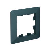 Systeme Electric AtlasDesign Air Изумруд/дымчатый черный Рамка 1-ая