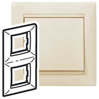 Legrand Valena Крем Рамка 2-ая верт