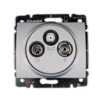 Legrand DIY Galea Life Алюминий Розетка TV-FM-SAT 1,5 dB