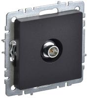 IEK BRITE Роз. TV оконечная РТВ11-0-БрЧ черн.