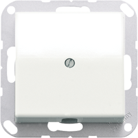 JUNG AS 500 Белый антибактериальный Подсоединитель провода с разгрузкой натяжения