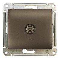 Systeme Electric Glossa Графит Розетка TV проходная 4DB