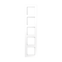 JUNG A creation Белая Рамка 5-ая