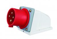 Dekraft Вилка стац. 3Р+РЕ 32А 380В IP44 ВС-103