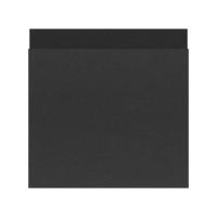 Simon 100 Черный матовый  Накладка карточного выключателя