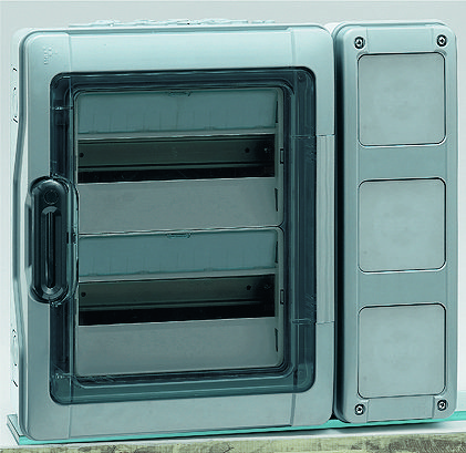 Legrand Многофункциональный модуль расширени - вертикальный - для двухрядных щитков Plexo3