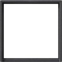 Gira System 55 Антрацит Адаптерная рамка для приборов с накладкой 50*50 мм