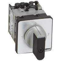 Legrand Переключатель на 2 направления с положением ''0'', 90° PR 12 2П 4 контакта крепление на дверце