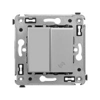 DKC Avanti Закаленная сталь Диммер кнопочный для LED ламп