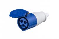 DEKraft Розетка переносная 213 2Р+РЕ 16А 220В IP44 РП-102