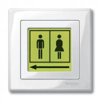 SE Merten Комплект плёнок для механизма светодиодного сигнала, печать чёрным по белому