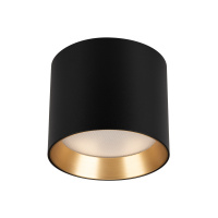 Arlight Светильник SP-BISCOTTO-R90-8W Warm3300-MIX (BK-GD, 80 deg, 230V) (IP54 Металл, 5 лет)