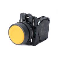 Systeme Electric Кнопка SB5 в сборе модульная 22мм желтая с возвратом пластик 1НО