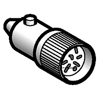 Schneider Electric Светодиодный элемент 48В желтая