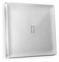 Лицевая панель ALFA (Серебро глянец) для 1-клавишных  выключателей с подсветкой QUANT AP4020