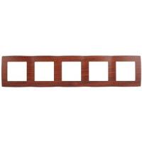 ЭРА 12-5005-08 Вишня Рамка на 5 постов, 12