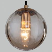 Подвесной светильник с плафоном 50207/1 янтарный Eurosvet Juno