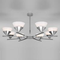 Потолочная люстра в стиле лофт 70138/8 хром Eurosvet Rylee