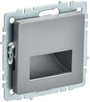 IEK BRITE Подсветка LED встраиваемая ПЛ20-БрС сталь