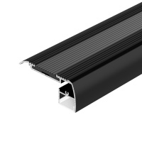 Arlight Профиль STAIR-W65-2000 ANOD BLACK (Алюминий)
