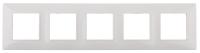 ЭРА 14-5005-01 Elegance Белый Рамка 5-ая