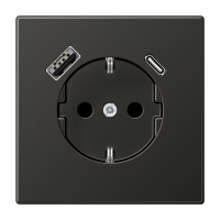 JUNG SCHUKO Антрацит Розетка с USB-интерфейсом
