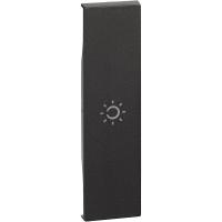 BT Living now Черный Лицевая панель с символом лампа для выключ и переключ 1 мод