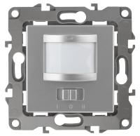 ЭРА 12-4103-03 Датчик движения 2-проводной, 180-240В, 200Вт, IP20, 12, Алюминий