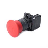 Systeme Electric Кнопка аварийного останова SB5 в сборе 22мм 40мм тяни-толкай пластик 1НЗ