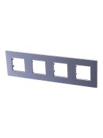 ABB NIE Zenit Бел Рамка 4-я 2+2+2+2 мод